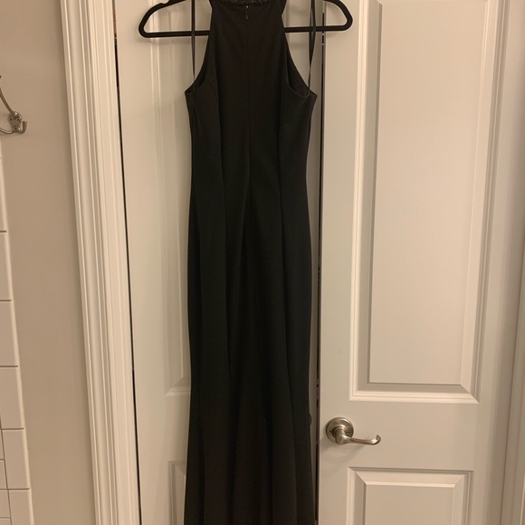 Lulus long black sleek dress! - Picture 4 of 6